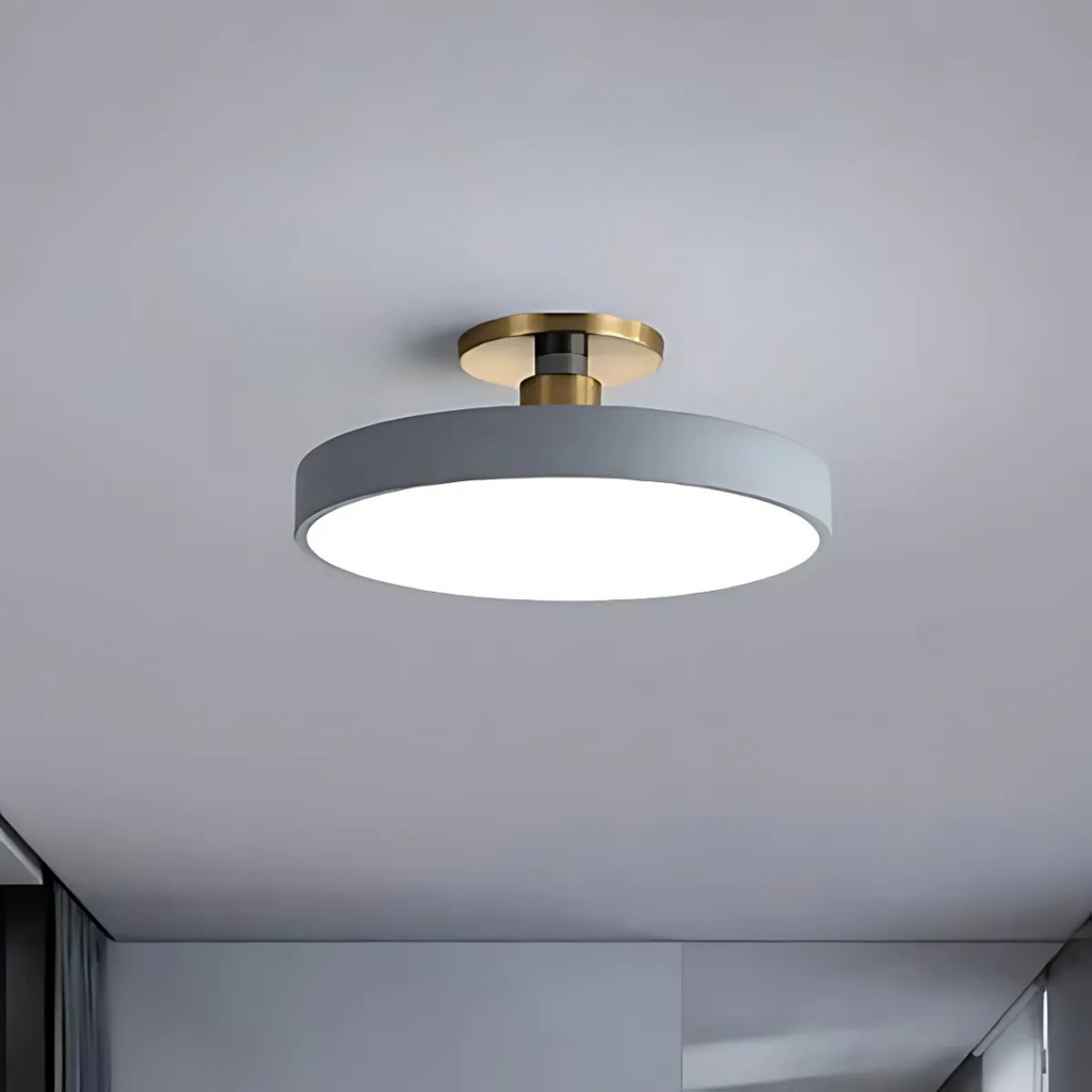 Plafonnier LED Solon | Scandinave, 6 coloris et variateur