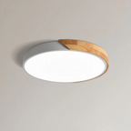 Plafonnier LED nordique en bois | 3 tailles, 6 coloris