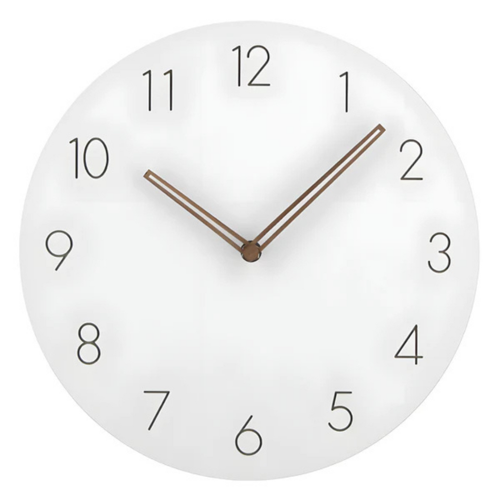 Nork | Horloge murale minimaliste en bois, 29 cm
