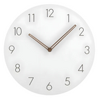 Nork | Horloge murale minimaliste en bois, 29 cm