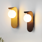 Applique murale LED Icar | Bois scandinave, 2 finitions