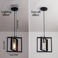 Suspension industrielle en métal | Design minimaliste
