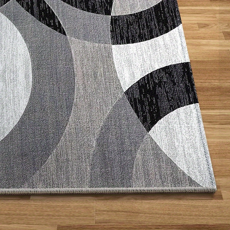 Tapis géométrique Orbit Weave | Velours 850 g/m², 5 tailles