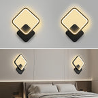 Applique murale LED carrée 25 × 29 cm | 14 W, 3 teintes