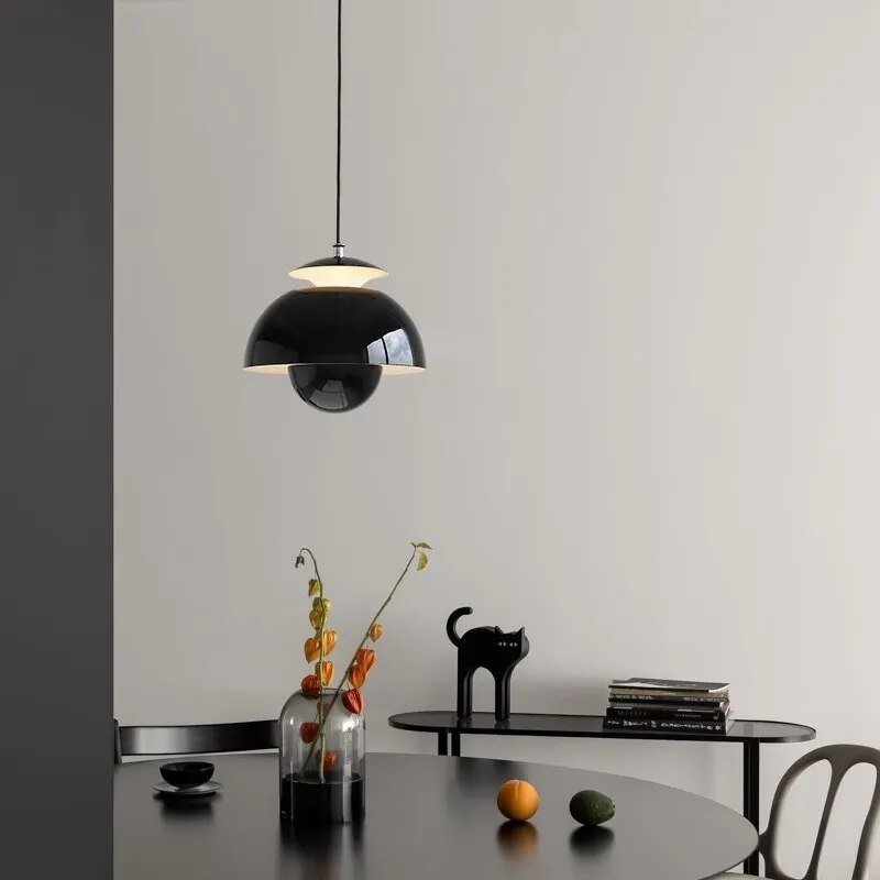 Suspension LED scandinave | Bouton de fleur, Ø 25 cm