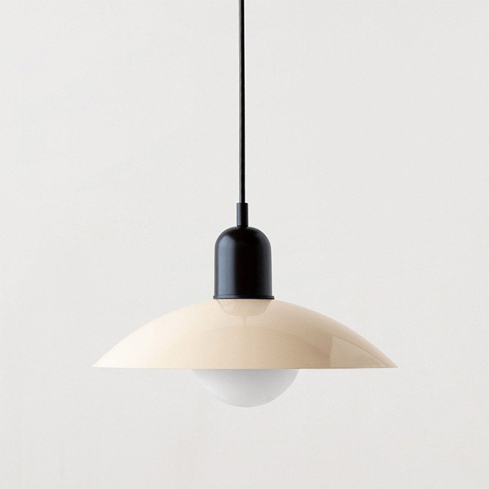 Suspension Macaron Bauhaus | Dôme coloré Ø 32 cm