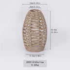 Abat-jour de suspension tressé | Corde naturelle, 4 coloris