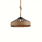 Suspension en corde de chanvre | Campagne vintage, Ø 30 cm