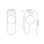 Applique murale LED Icar | Bois scandinave, 2 finitions