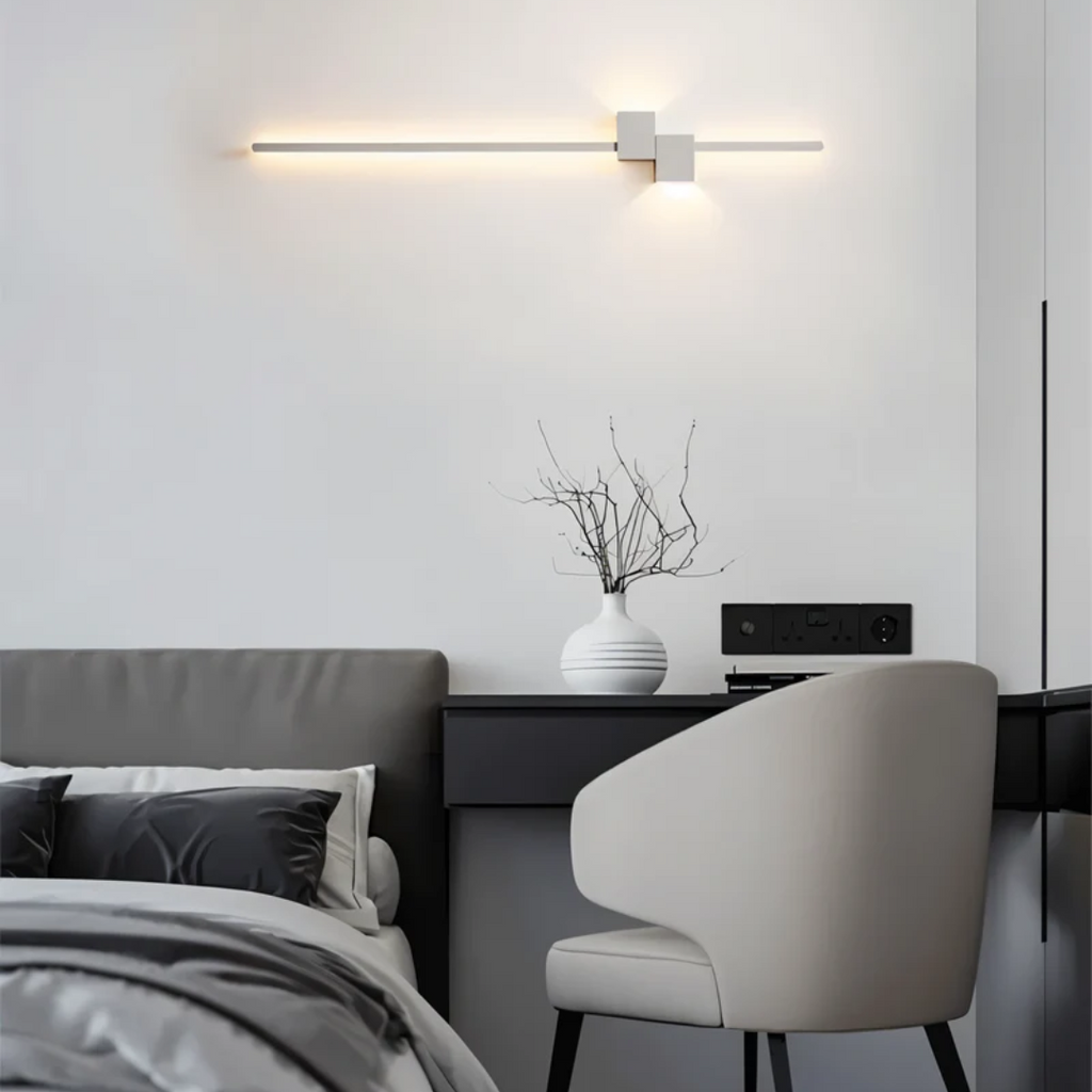 Applique murale LED linéaire | 60, 80 ou 100 cm