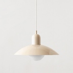 Suspension Macaron Bauhaus | Dôme coloré Ø 32 cm