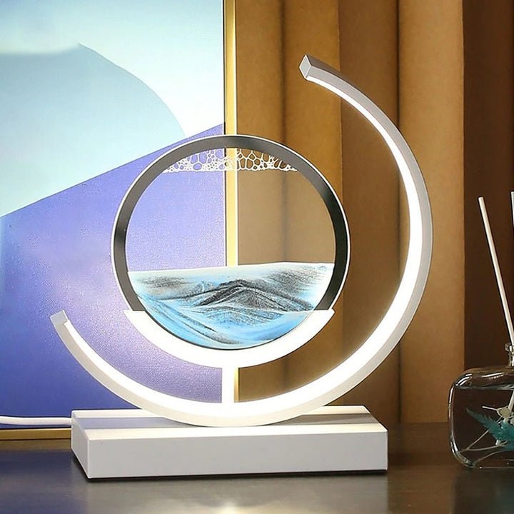 Sandlight | Lampe à poser LED à sable mouvant, 5 coloris