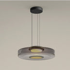 Suspension Bauhaus en verre | Suspension LED à étages, 6 tailles