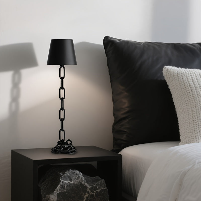 Lampe à poser Maillons | LED tactile rechargeable sans fil