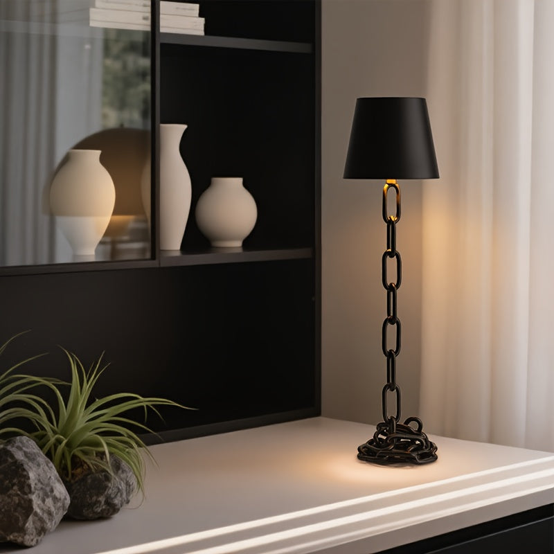 Lampe à poser Maillons | LED tactile rechargeable sans fil