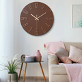 Horloge murale Noble | Minimaliste dorée, Ø 30 cm