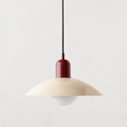 Suspension Macaron Bauhaus | Dôme coloré Ø 32 cm