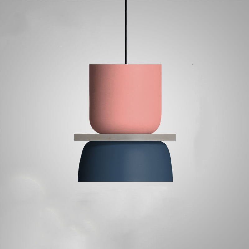 Suspension Macaron colorée | Scandinave, 3 tailles