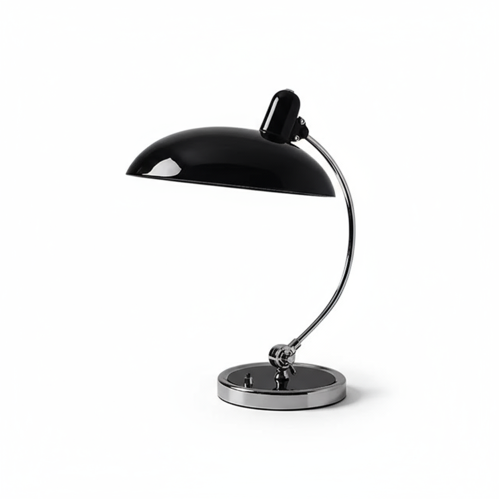 Lampe à poser ScandiArc | Métal courbé, H 42,5 cm
