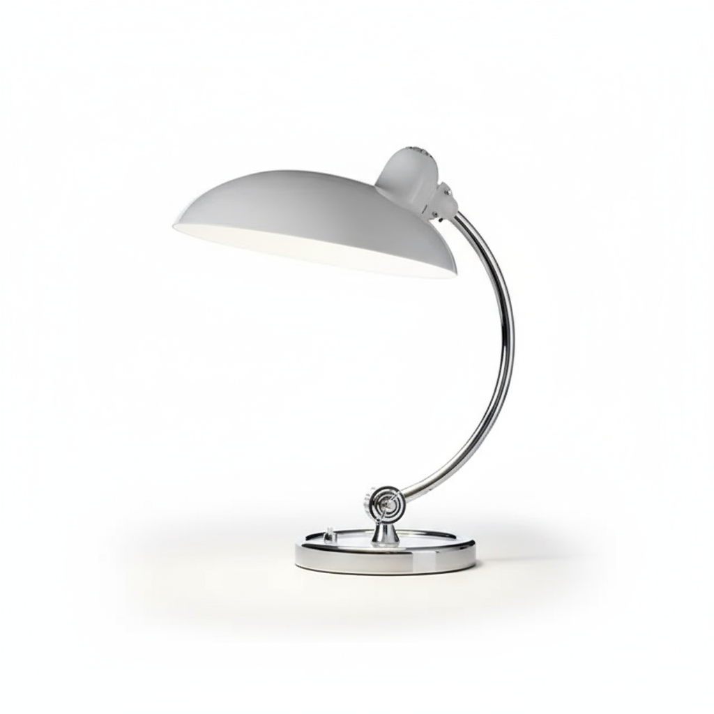 Lampe à poser ScandiArc | Métal courbé, H 42,5 cm