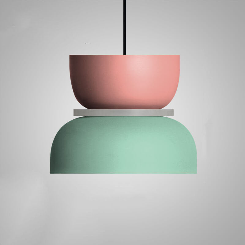 Suspension Macaron colorée | Scandinave, 3 tailles