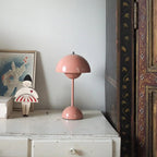 Lampe champignon LED | Veilleuse tactile sans fil, 8 coloris