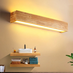 Applique murale LED en bois | Minimaliste, 35 ou 45 cm