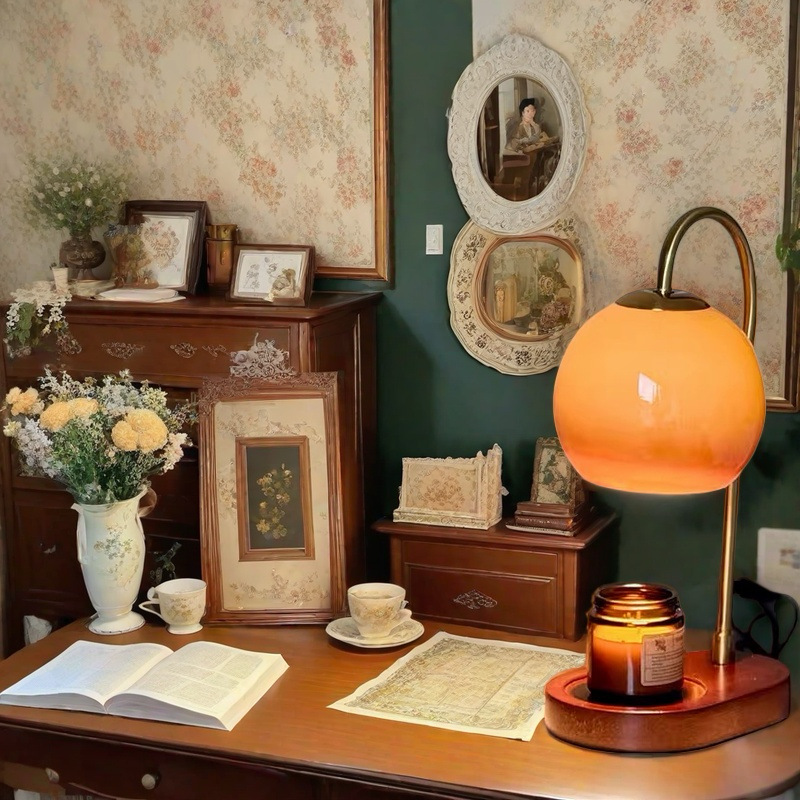 Chauffe-bougie | Lampe à poser réglable sans flamme