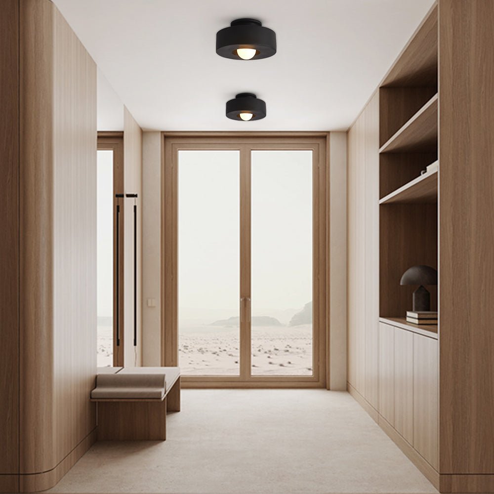 Plafonnier CeraCyl | Design nordique, 3 coloris