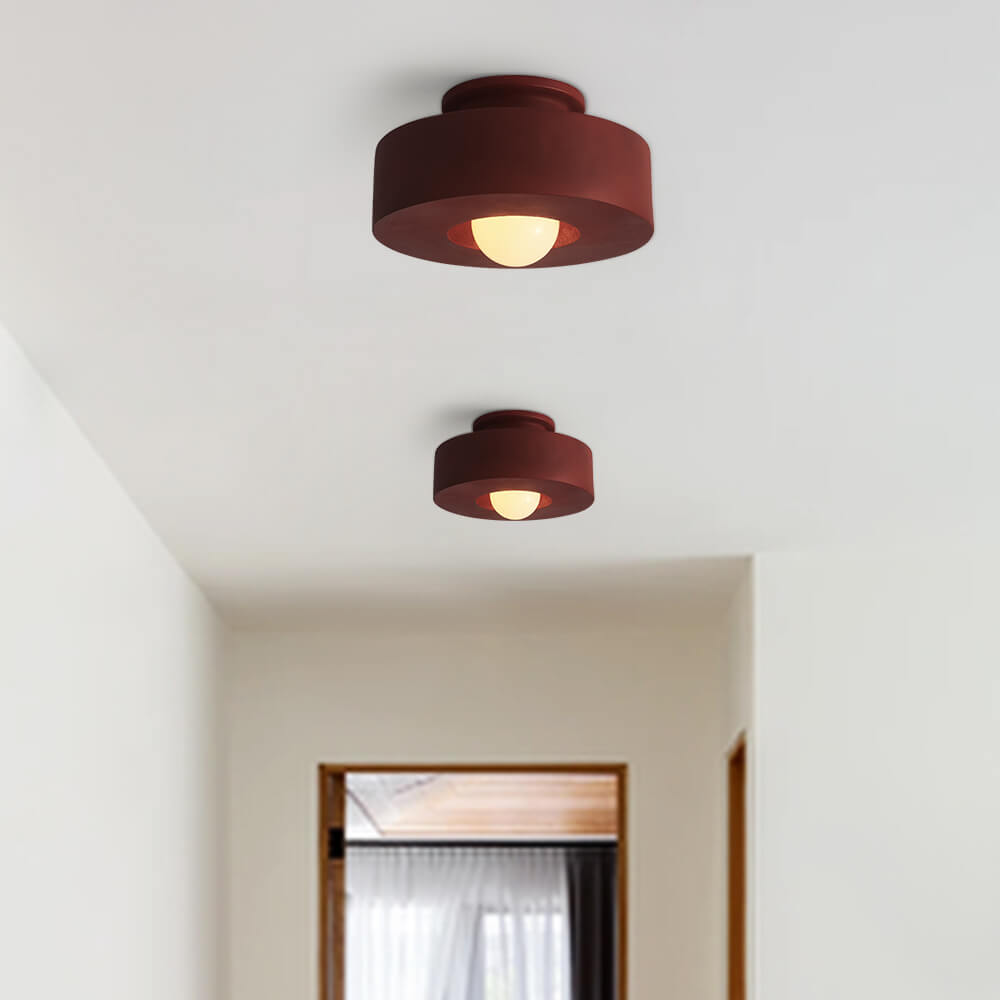 Plafonnier CeraCyl | Design nordique, 3 coloris