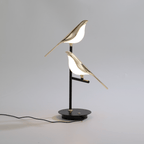 Applique murale oiseaux dorés | LED nordique moderne