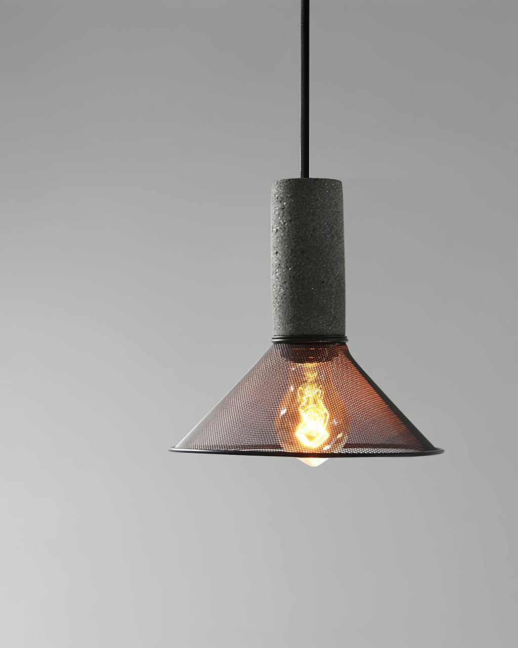 Suspension en béton Urban | Industriel LED, 6 tailles