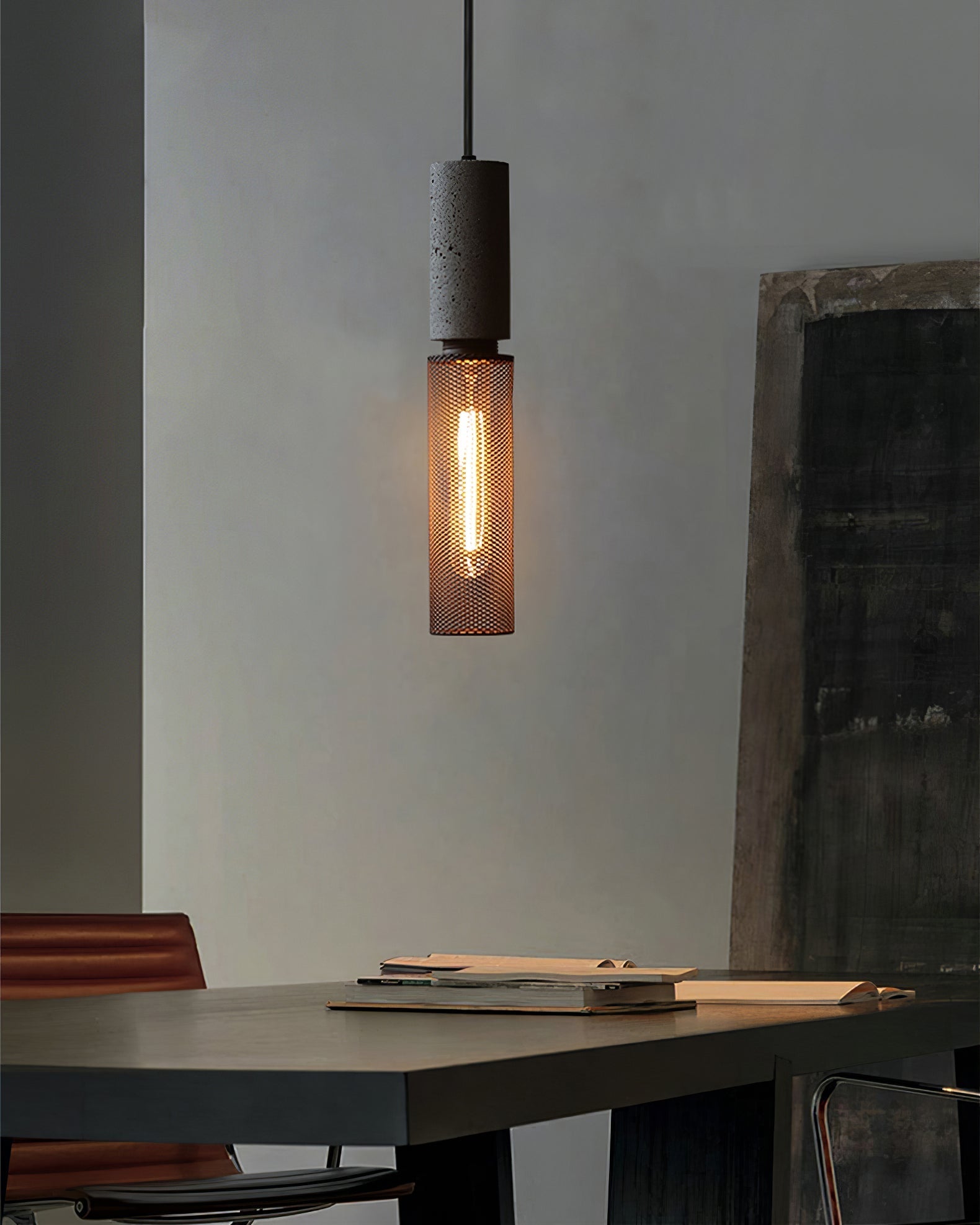Suspension en béton Urban | Industriel LED, 6 tailles