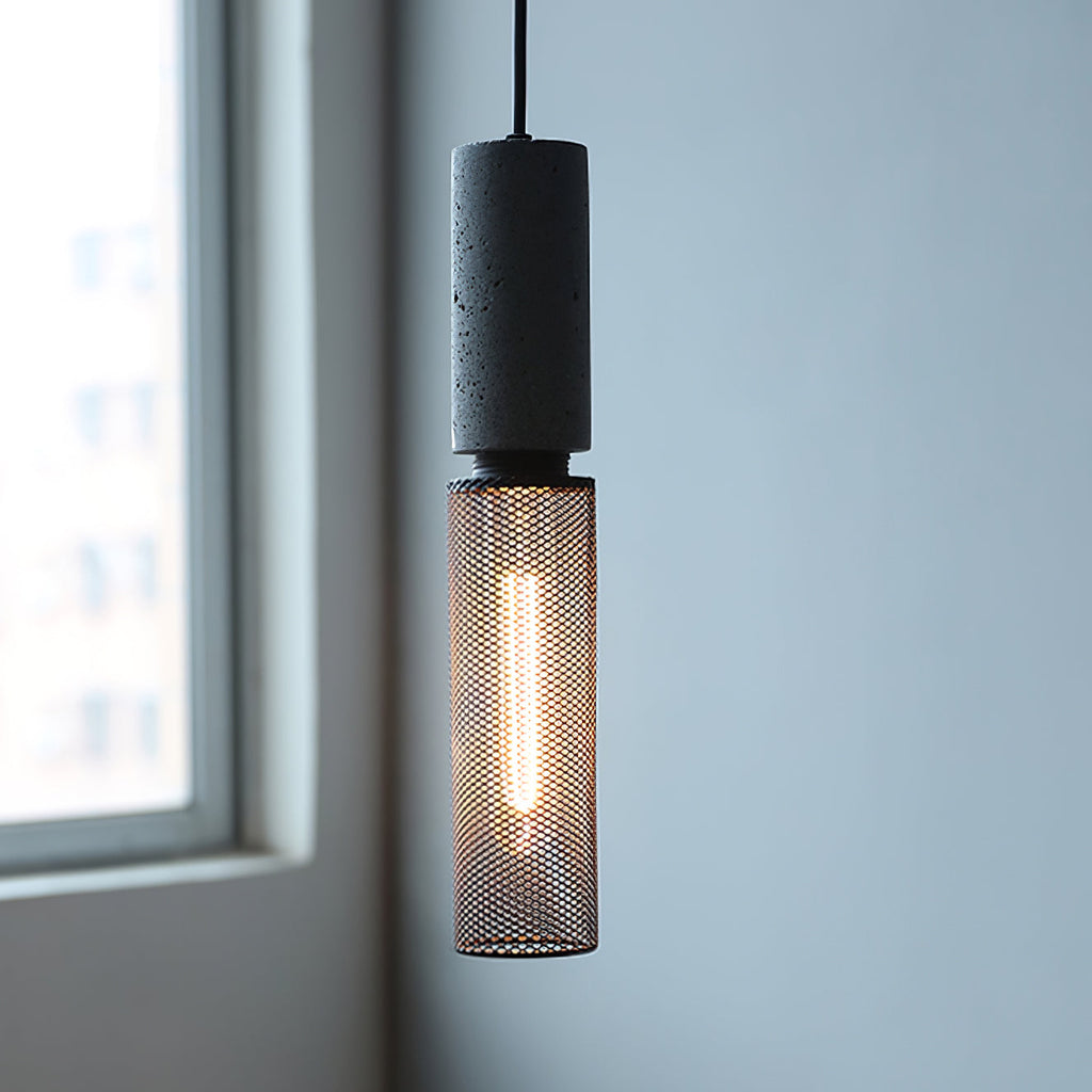 Suspension en béton Urban | Industriel LED, 6 tailles