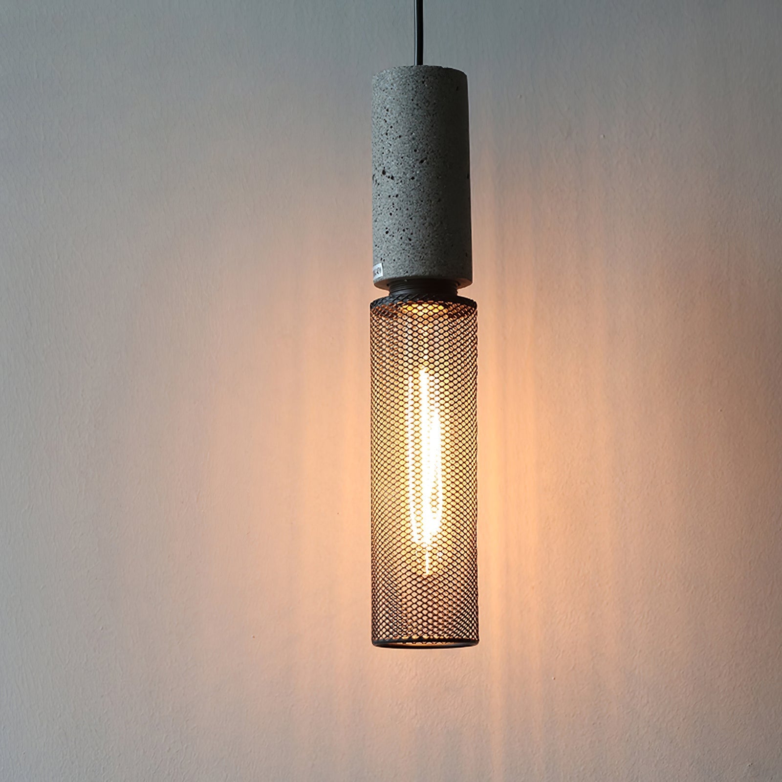 Suspension en béton Urban | Industriel LED, 6 tailles