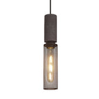 Suspension en béton Urban | Industriel LED, 6 tailles