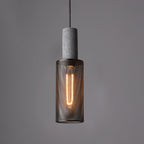 Suspension en béton Urban | Industriel LED, 6 tailles