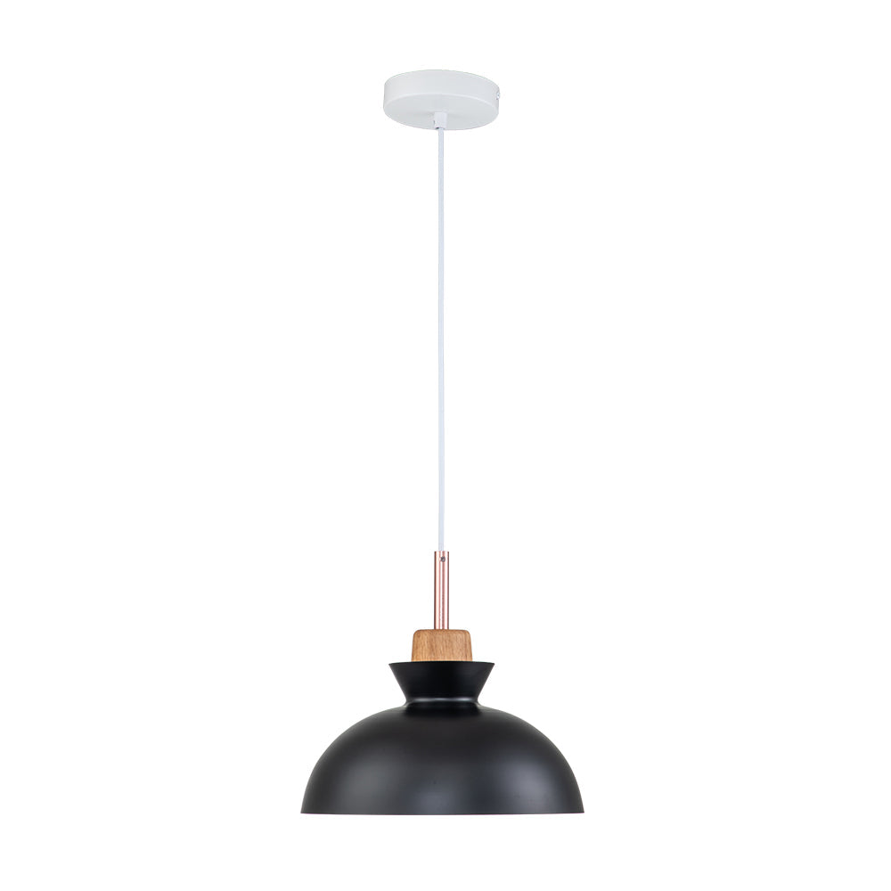 Suspension dôme moderne | Métal scandinave, 9 coloris