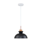 Suspension dôme moderne | Métal scandinave, 9 coloris