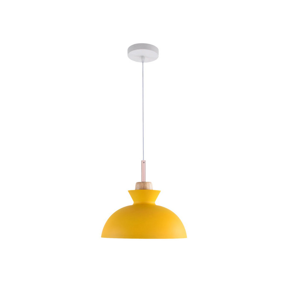 Suspension dôme moderne | Métal scandinave, 9 coloris