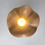 Plafonnier lotus scandinave | Ø 28 ou 40 cm, blanc ou noir