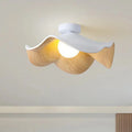 Plafonnier lotus scandinave | Ø 28 ou 40 cm, blanc ou noir