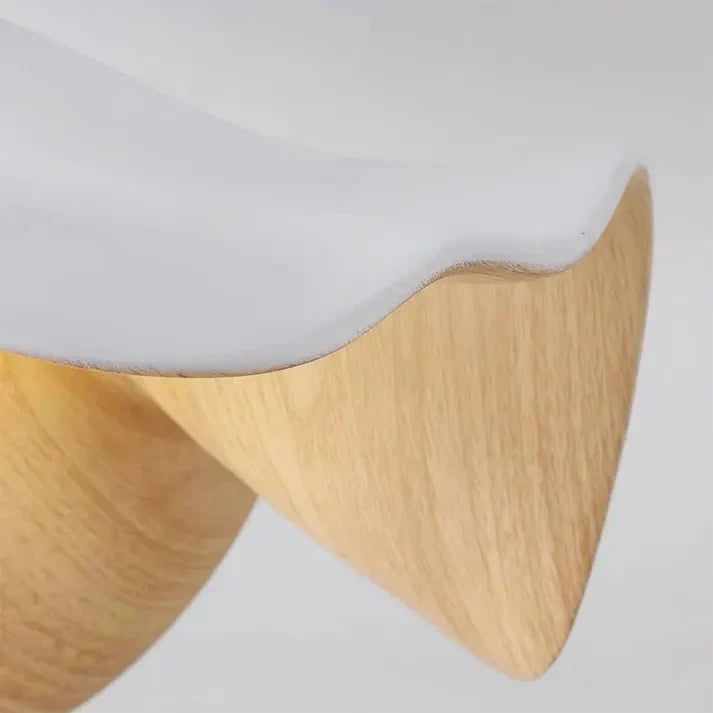 Plafonnier lotus scandinave | Ø 28 ou 40 cm, blanc ou noir