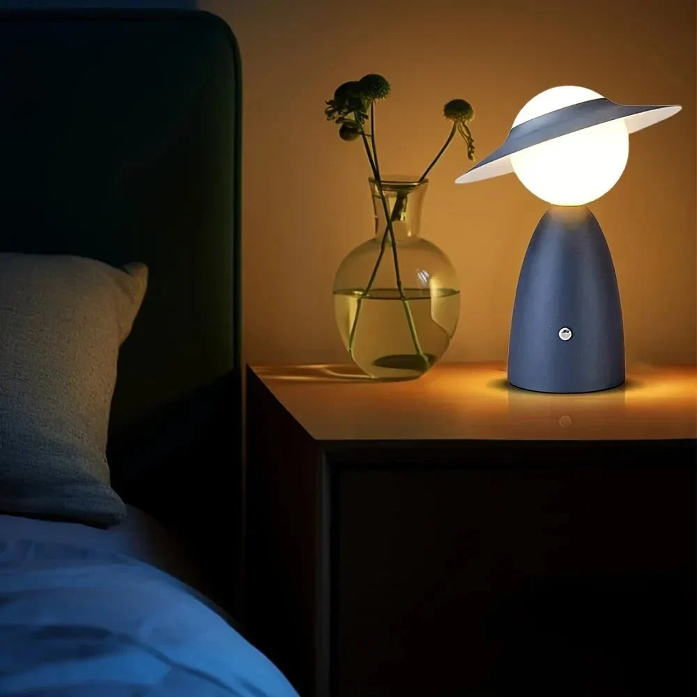 Lampe à poser TouchBright | Recharge sans fil intégrée