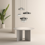 Suspension en verre Bauhaus | 3 diamètres, 3 teintes