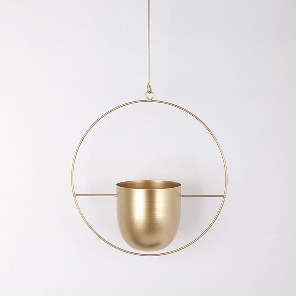 Jardinière suspendue FloraFrame | Fer, modèle rond ou ovale