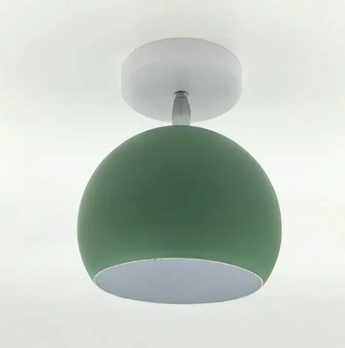 Plafonnier nordique Macaron | Aluminium rond, 5 coloris