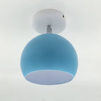 Plafonnier nordique Macaron | Aluminium rond, 5 coloris