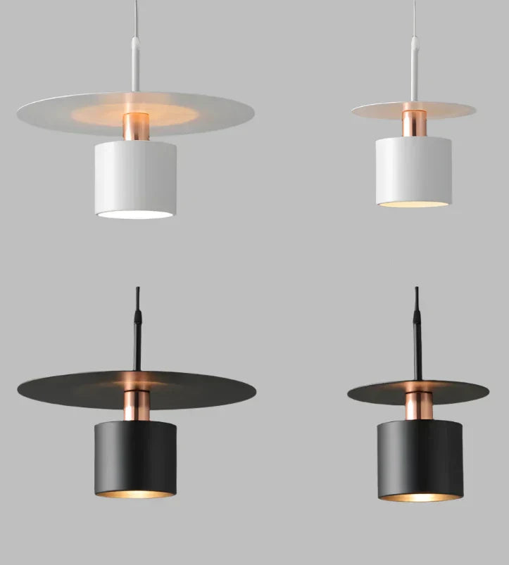 Suspension JET | Cylindre minimaliste en métal, 2 tailles