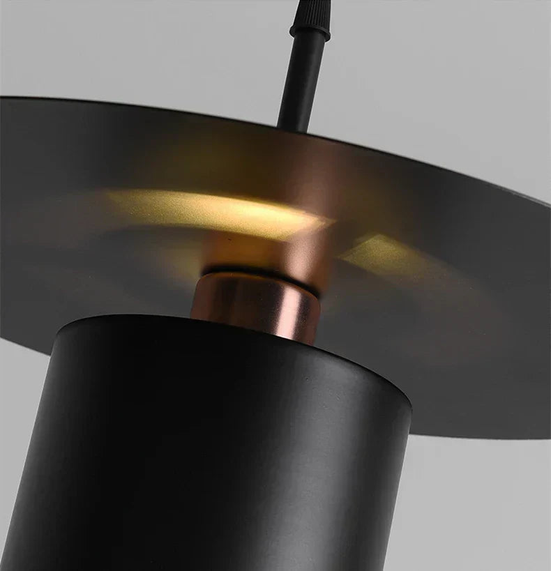 Suspension JET | Cylindre minimaliste en métal, 2 tailles